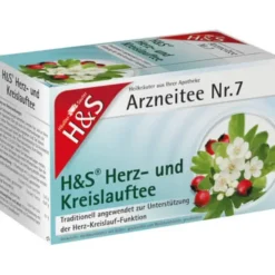 H&S Herz Kreislauf Tee Filterbeutel 20X2,0 g
