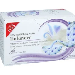 H&S Holunder m.Vitamin C und Zink Filterbeutel 20 Stück
