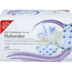 H&S Holunder m.Vitamin C und Zink Filterbeutel 20 Stück