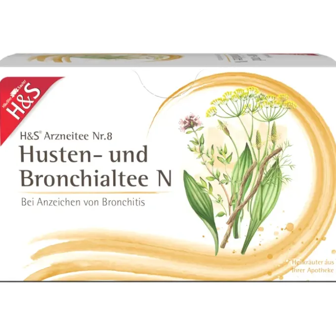 H&S Husten- und Bronchialtee N Filterbeutel 40 g