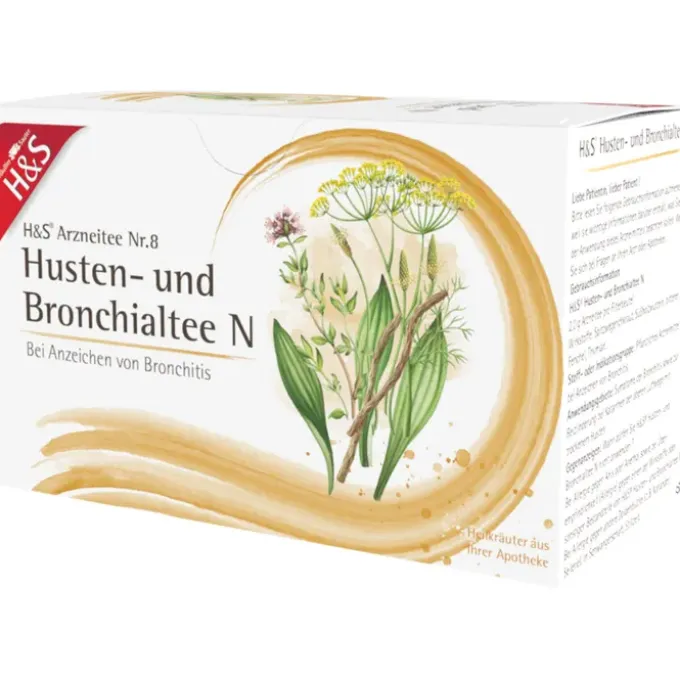 H&S Husten- und Bronchialtee N Filterbeutel 40 g
