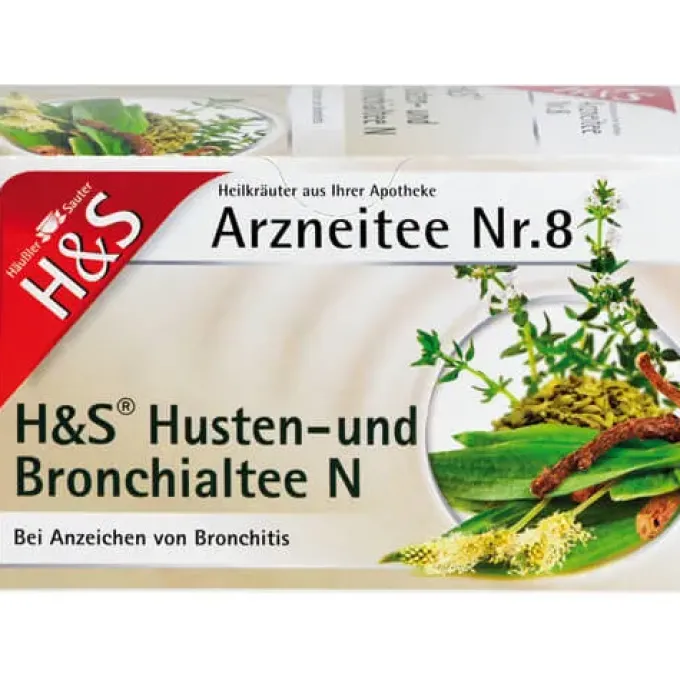 H&S Husten- und Bronchialtee N Filterbeutel 40 g