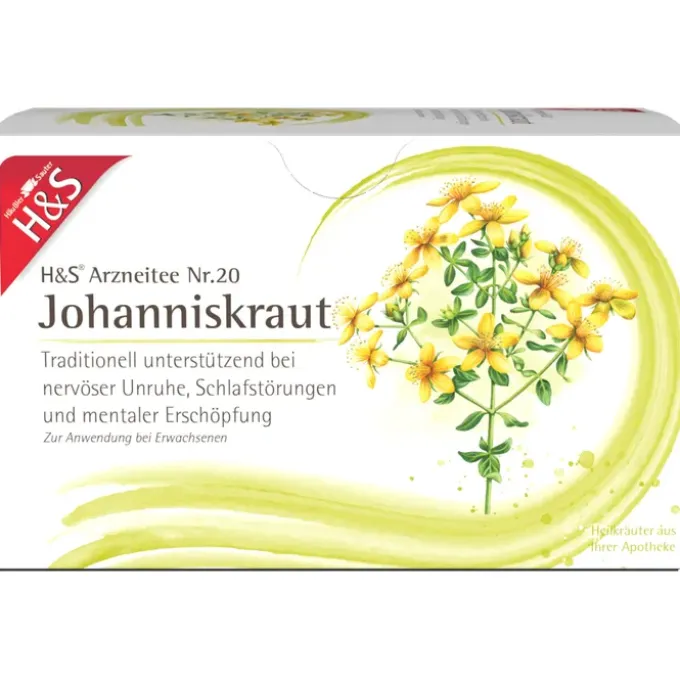 H&S Johanniskraut Filterbeutel 20X2,0 g