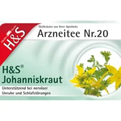 H&S Johanniskraut Filterbeutel 20X2,0 g