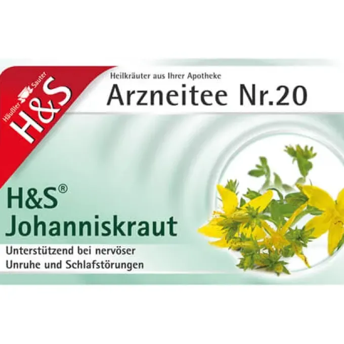 H&S Johanniskraut Filterbeutel 20X2,0 g