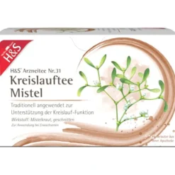 H&S Kreislauftee Mistel Filterbeutel 20X2,0 g