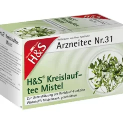 H&S Kreislauftee Mistel Filterbeutel 20X2,0 g