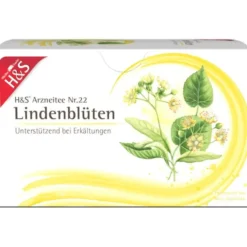 H&S Lindenblüten Tee Filterbeutel 20X1,8 g