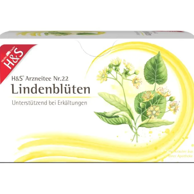 H&S Lindenblüten Tee Filterbeutel 20X1,8 g