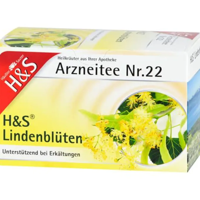 H&S Lindenblüten Tee Filterbeutel 20X1,8 g