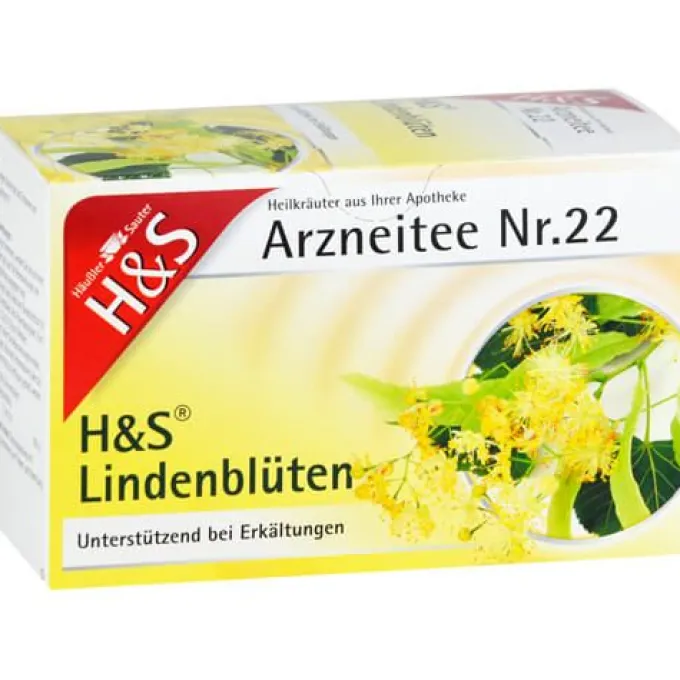 H&S Lindenblüten Tee Filterbeutel 20X1,8 g