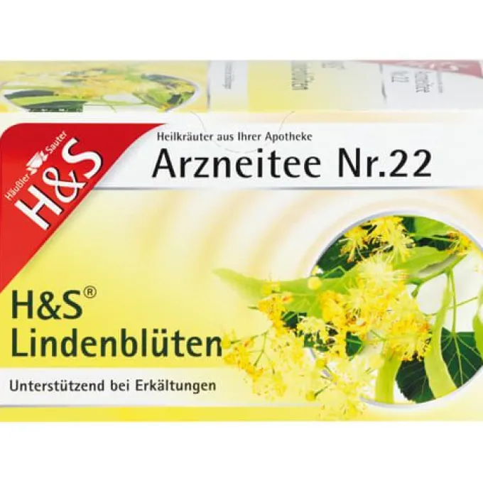 H&S Lindenblüten Tee Filterbeutel 20X1,8 g