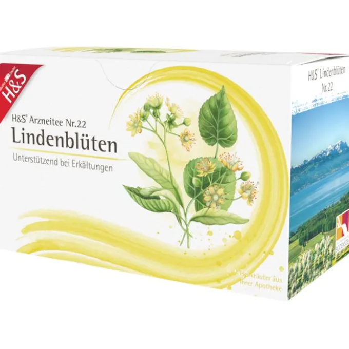 H&S Lindenblüten Tee Filterbeutel 20X1,8 g