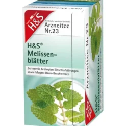 H&S Melissenblätter Filterbeutel 20X1,5 g