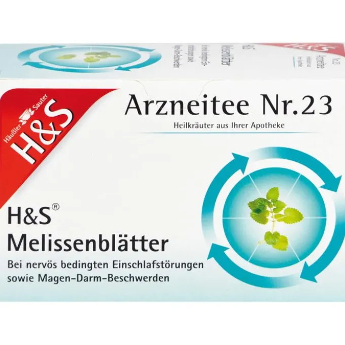 H&S Melissenblätter Filterbeutel 20X1,5 g