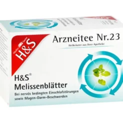 H&S Melissenblätter Filterbeutel 20X1,5 g