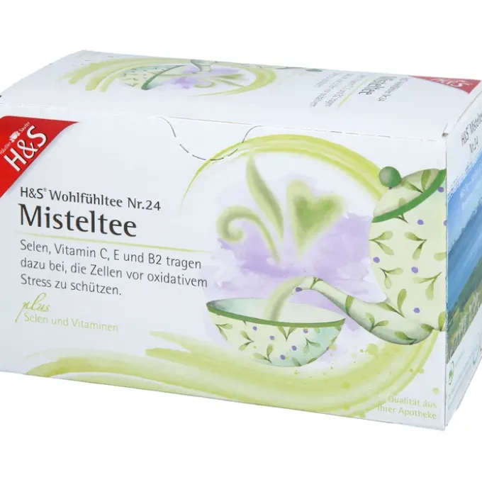 H&S Misteltee mit Selen und Vitaminen Filterbeutel 20 Stück