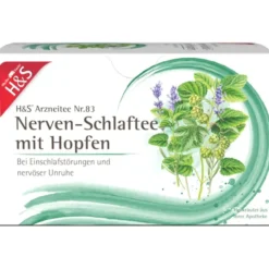 H&S Nerven- und Schlaftee mit Hopfen Filterbeutel 20X1,5 g