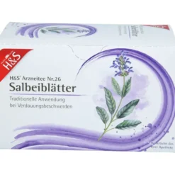 H&S Salbeiblätter Tee Filterbeutel 20X1,6 g