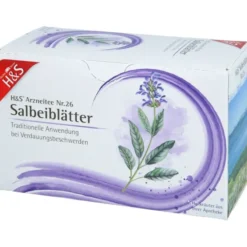 H&S Salbeiblätter Tee Filterbeutel 20X1,6 g