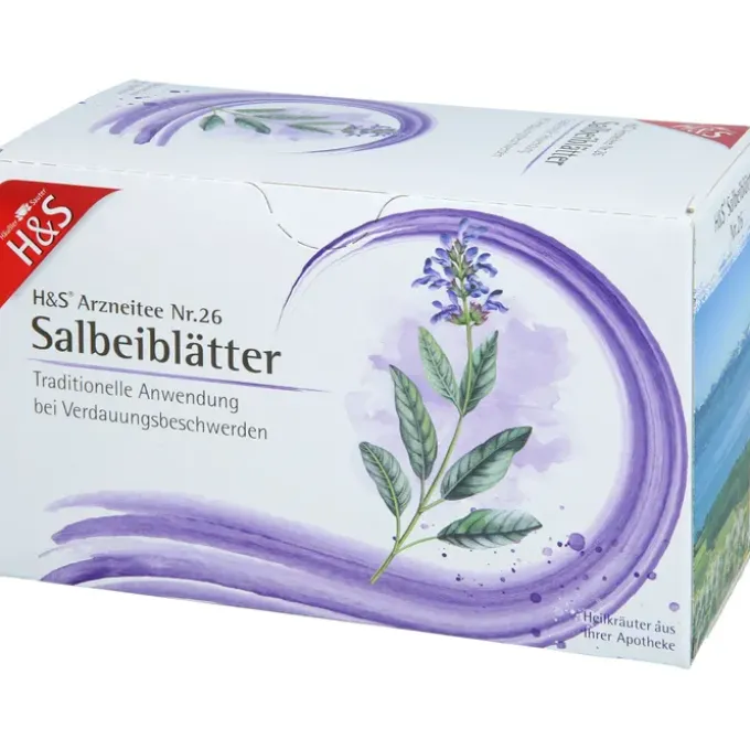 H&S Salbeiblätter Tee Filterbeutel 20X1,6 g