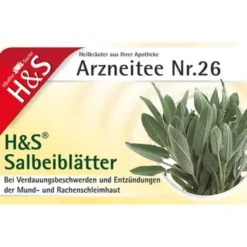 H&S Salbeiblätter Tee Filterbeutel 20X1,6 g