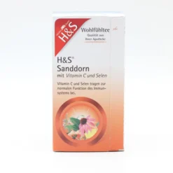 H&S Sanddorn m.Vitamin C und Selen Filterbeutel 20 Stück