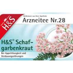 H&S Schafgarbentee Filterbeutel 20X1,7 g