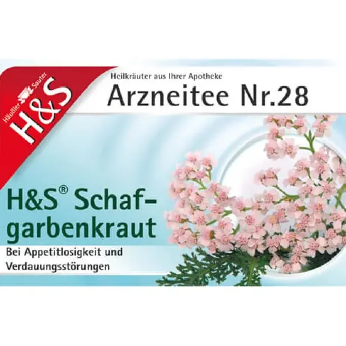 H&S Schafgarbentee Filterbeutel 20X1,7 g