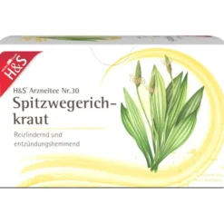 H&S Spitzwegerichkraut Filterbeutel 20X1,5 g