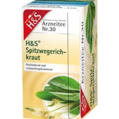 H&S Spitzwegerichkraut Filterbeutel 20X1,5 g