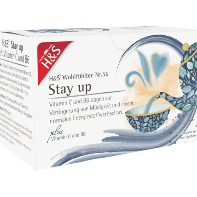 H&S Stay up mit Vitamin C und B6 Filterbeutel 20 Stück