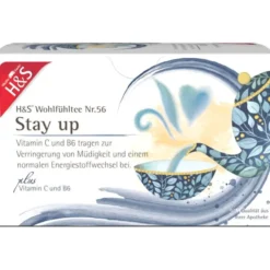 H&S Stay up mit Vitamin C und B6 Filterbeutel 20 Stück