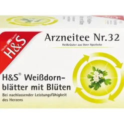 H&S Weißdornblätter mit Blüten Filterbeutel 32 g
