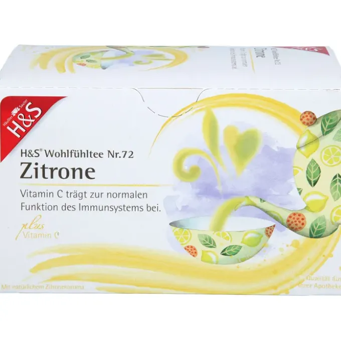H&S Zitrone mit Vitamin C Filterbeutel 20 Stück