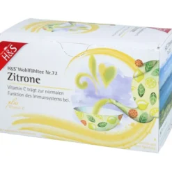 H&S Zitrone mit Vitamin C Filterbeutel 20 Stück