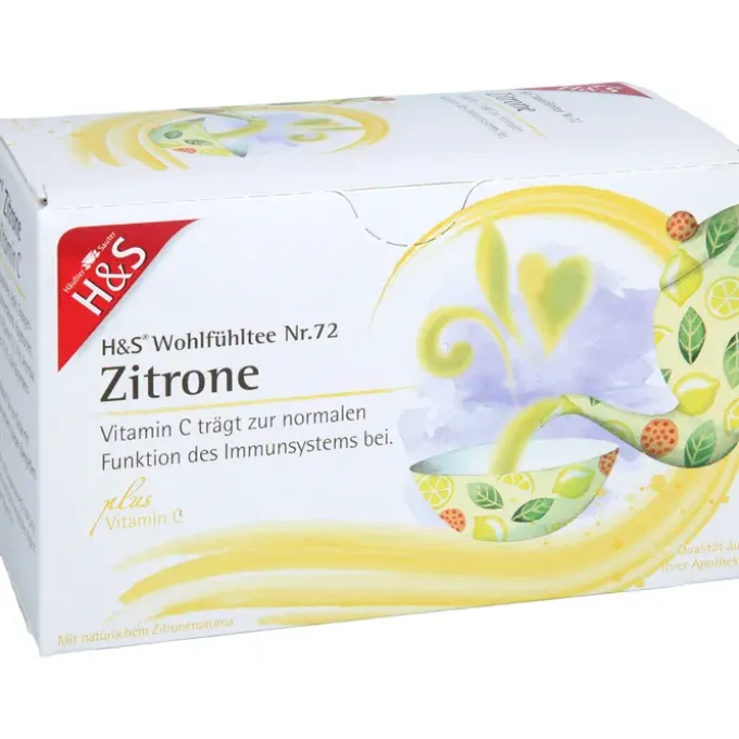 H&S Zitrone mit Vitamin C Filterbeutel 20 Stück