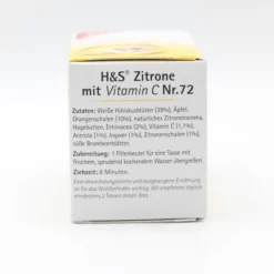 H&S Zitrone mit Vitamin C Filterbeutel 20 Stück