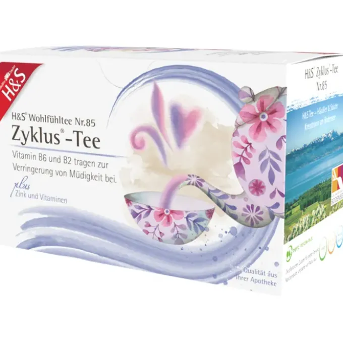 H&S Zyklus-Tee mit Zink und Vitaminen Filterbeutel 20X1,5 g