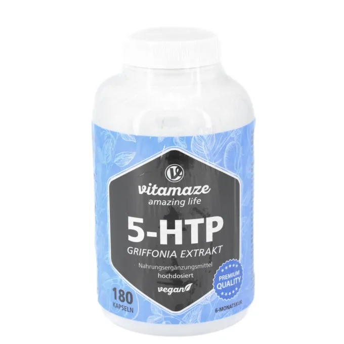 5-HTP 200 mg Griffonia Extrakt hochdos.vegan Kaps. 180 Stück