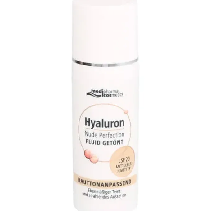 HYALURON NUDE Perfect.Fluid getö.mitt.HT LSF 20 50 ml