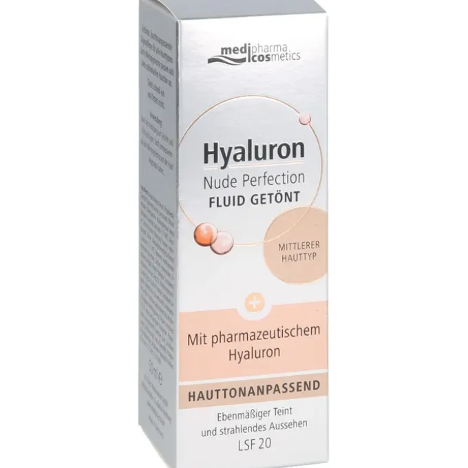 HYALURON NUDE Perfect.Fluid getö.mitt.HT LSF 20 50 ml