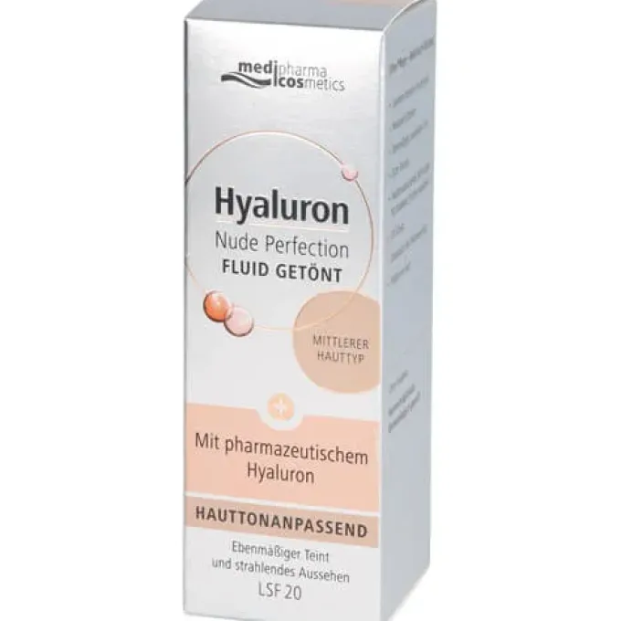 HYALURON NUDE Perfect.Fluid getö.mitt.HT LSF 20 50 ml