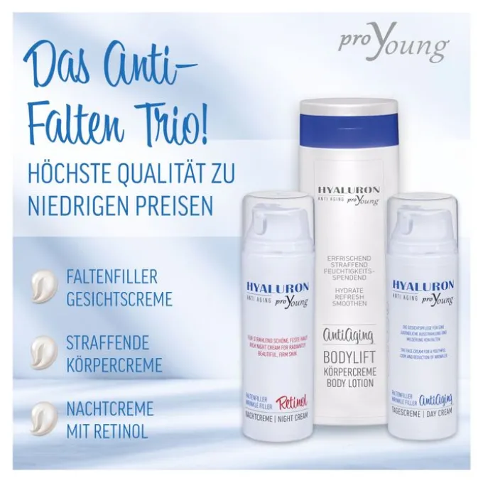 HYALURON PROYOUNG Bodylift Anti-Aging Körpercreme 300 ml