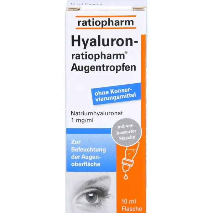 HYALURON-RATIOPHARM Augentropfen 10 ml