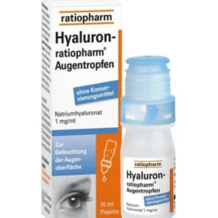HYALURON-RATIOPHARM Augentropfen 10 ml