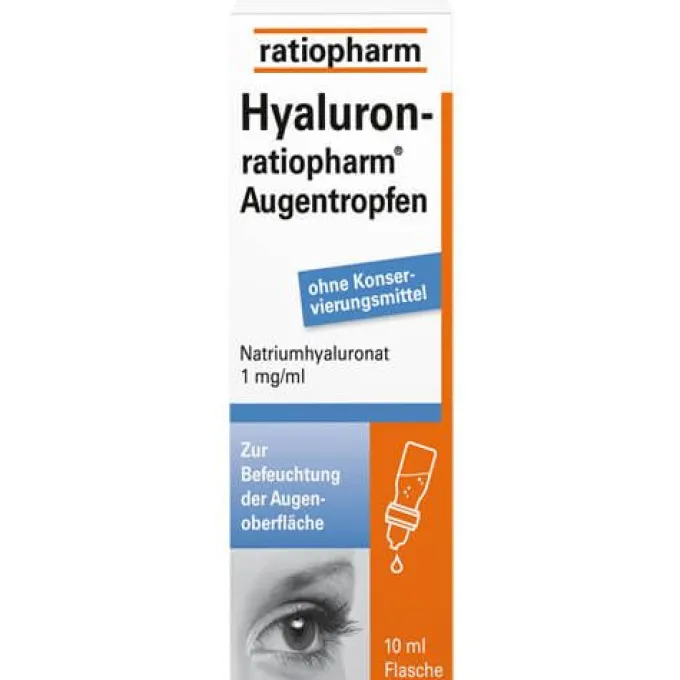 HYALURON-RATIOPHARM Augentropfen 10 ml