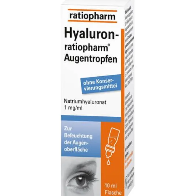 HYALURON-RATIOPHARM Augentropfen 10 ml