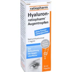HYALURON-RATIOPHARM Augentropfen 10 ml