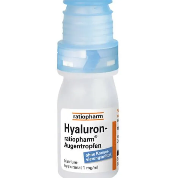 HYALURON-RATIOPHARM Augentropfen 10 ml